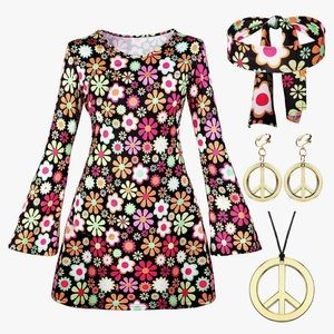 70s Hippie Costume XLarge